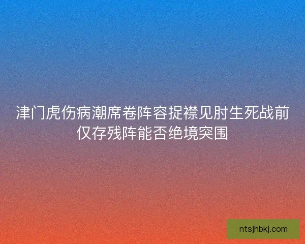 津门虎伤病潮席卷阵容捉襟见肘生死战前仅存残阵能否绝境突围